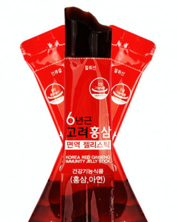 Бад Korea Red Ginseng Immunity Jelly Stick  Красный женьшень