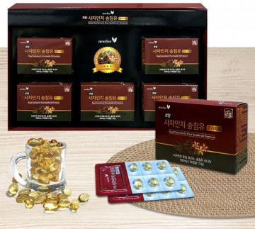 Корейский бад для очистки сосудов и иммунитета Royal Sechalnchi Pine Needle Oil Premium