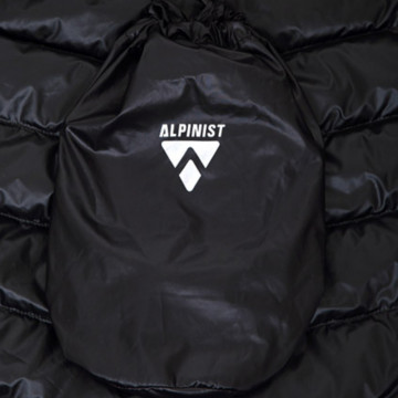 Дутый женский жилет с капюшоном от Alpinist