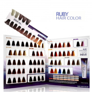 Краска для окрашивания волос Ruby Hair Cream Color от inDus