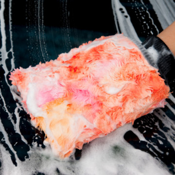 Мочалка-варежка для мытья автомобиля от Pure Star 