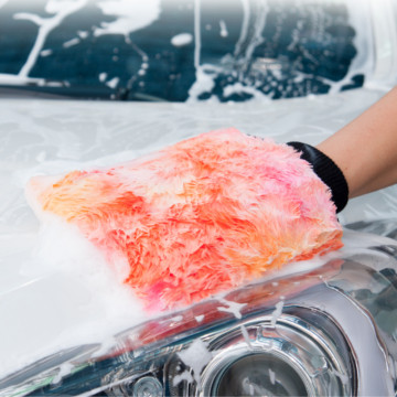Мочалка-варежка для мытья автомобиля от Pure Star 
