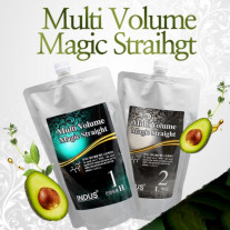 Средство для химического выпрямления волос Multi Volume Magic Straight от inDus (для здоровых волос)